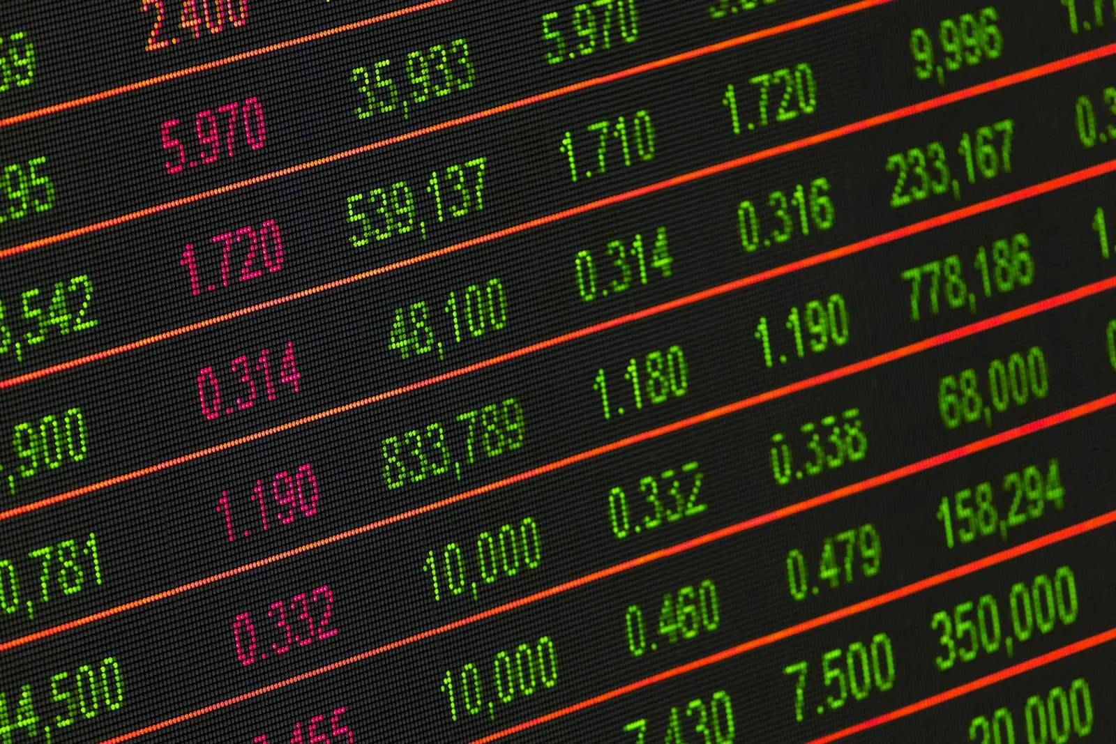 Investor analyzing data auto slider image